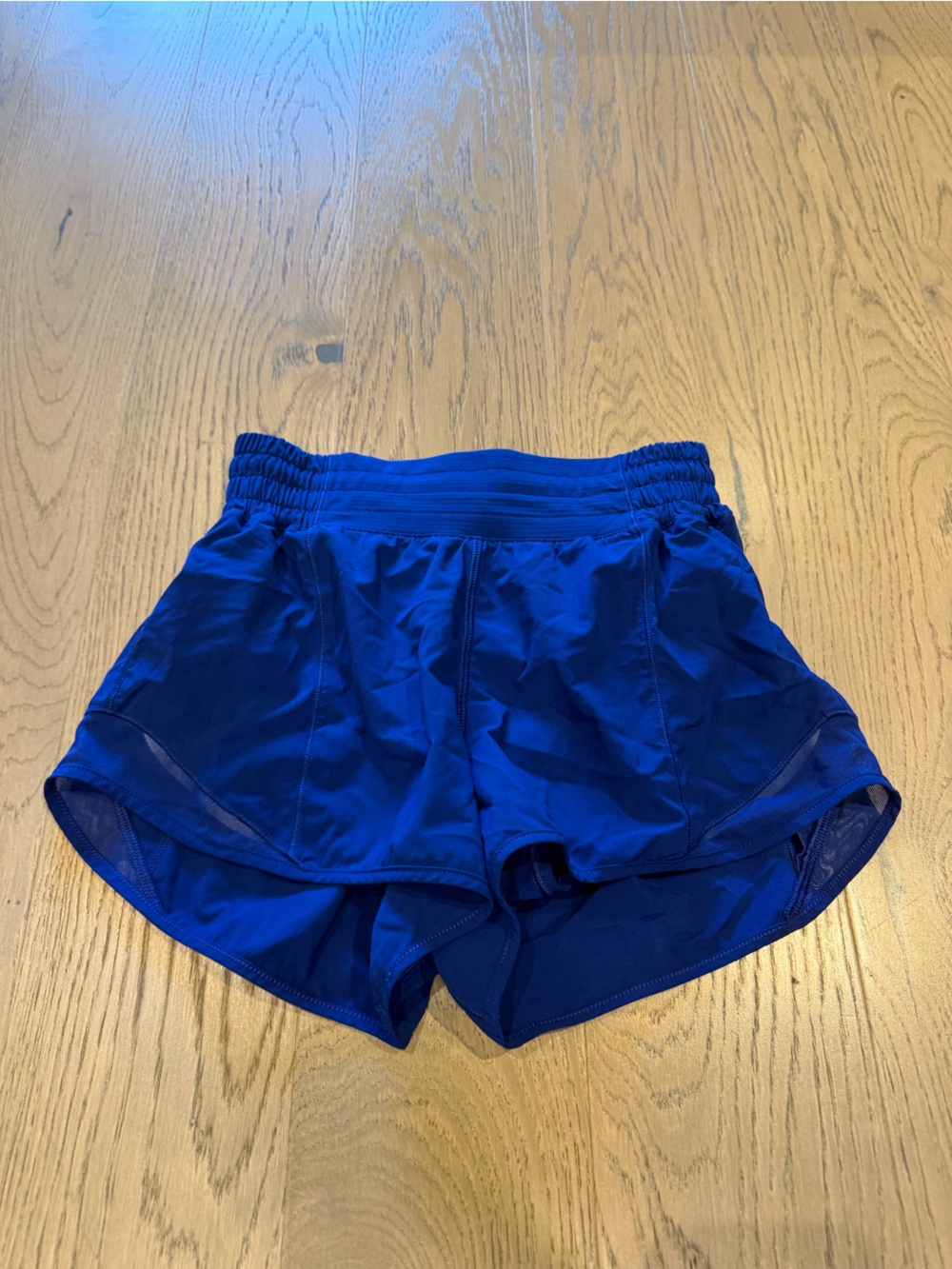 lululemon athletica Deep Blue Women's Cropped Athletic Shorts
